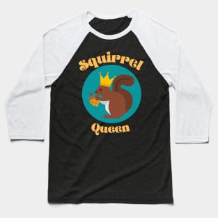 Squirrel Queen Baseball T-Shirt